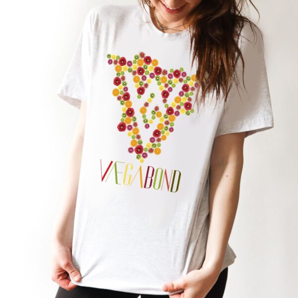 Damen T-Shirt Früchtetraum weiß