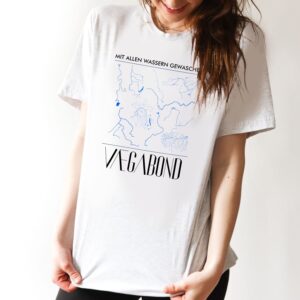 Frauen T-Shirt Wasser weiß